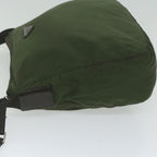 PRADA Shoulder Bag Nylon Khaki  62076