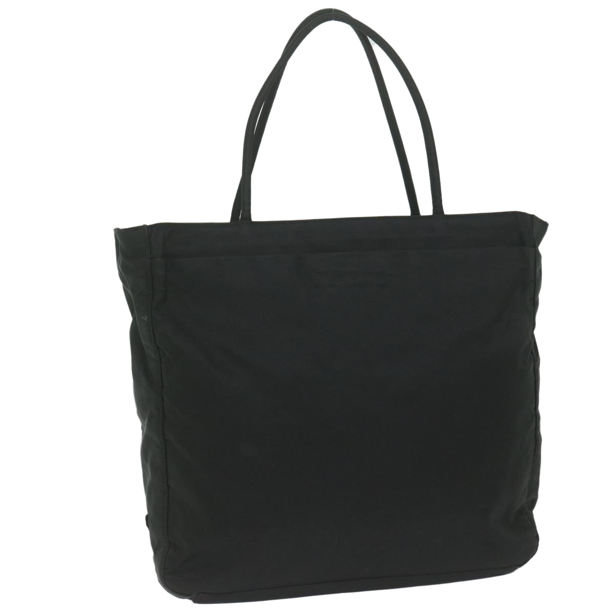 PRADA Hand Bag Nylon Black  62077