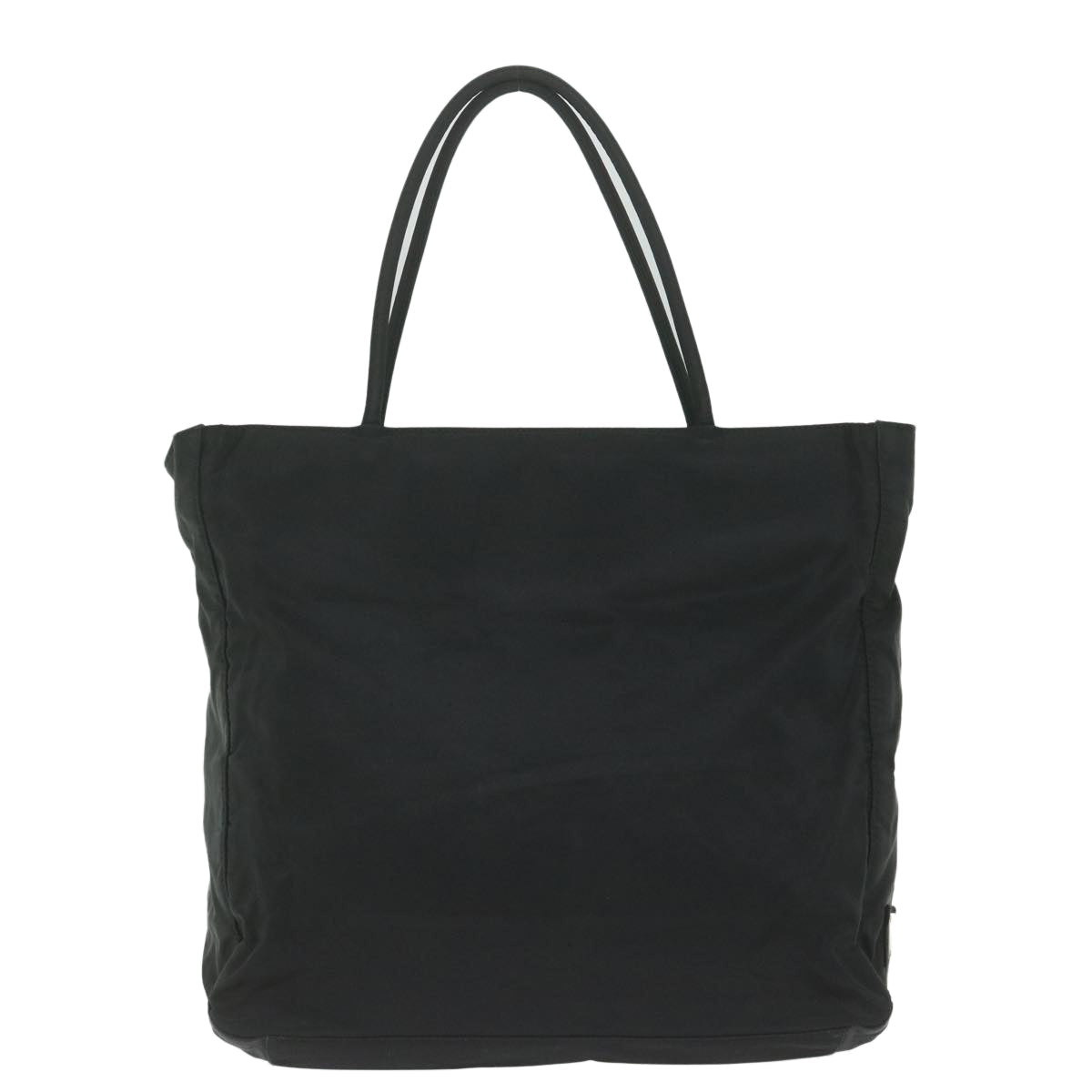 PRADA Hand Bag Nylon Black  62077