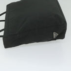 PRADA Hand Bag Nylon Black  62077