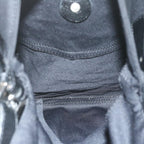 FENDI Mamma Baguette Shoulder Bag Nylon Black62129