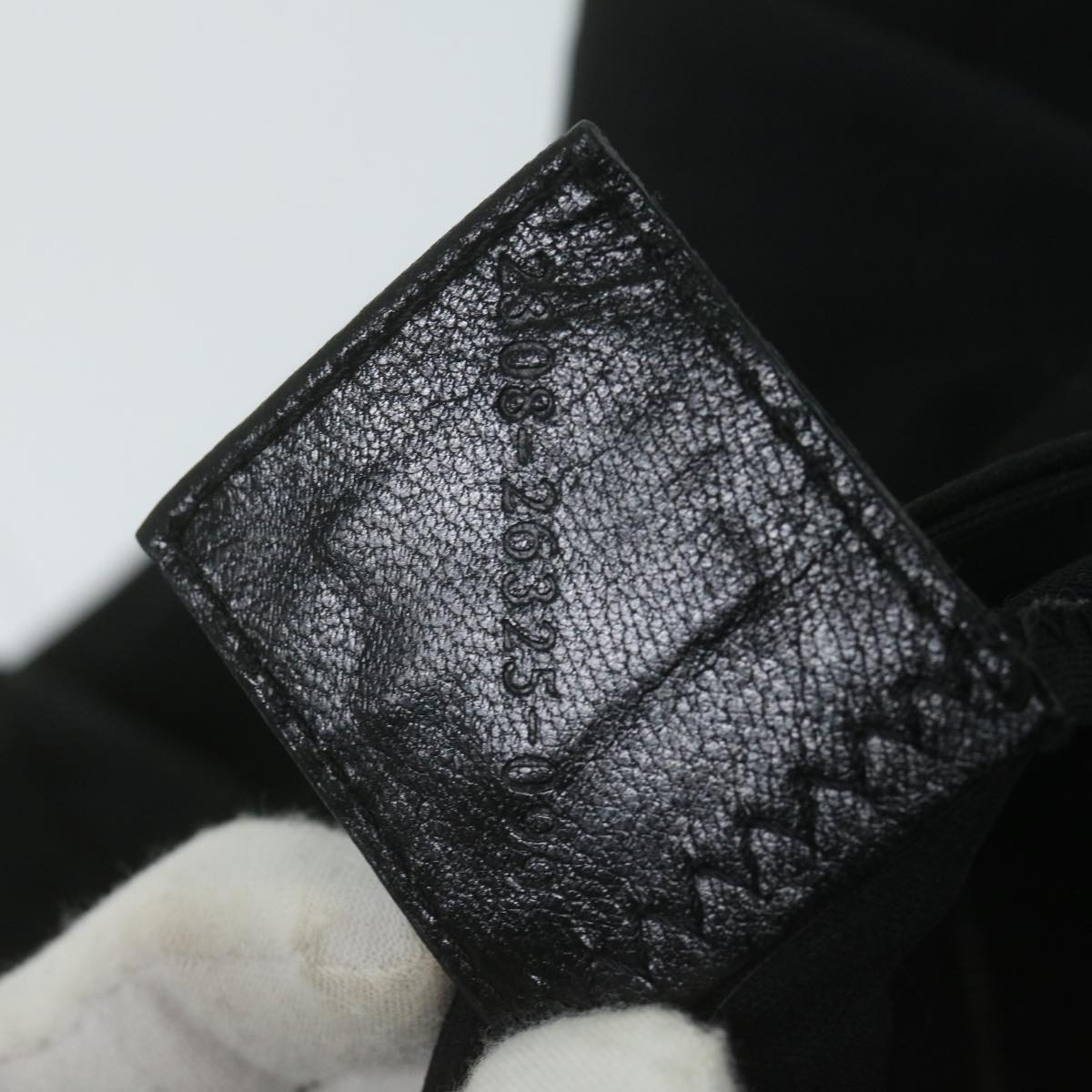 FENDI Mamma Baguette Shoulder Bag Nylon Black62129