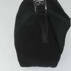 FENDI Mamma Baguette Shoulder Bag Nylon Black62129