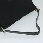 FENDI Mamma Baguette Shoulder Bag Nylon Black62129