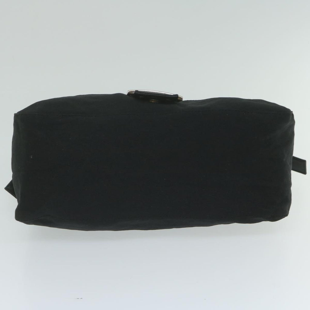 FENDI Mamma Baguette Shoulder Bag Nylon Black62129