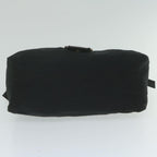 FENDI Mamma Baguette Shoulder Bag Nylon Black62129