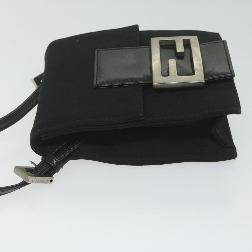 FENDI Mamma Shoulder Bag Nylon Black62178