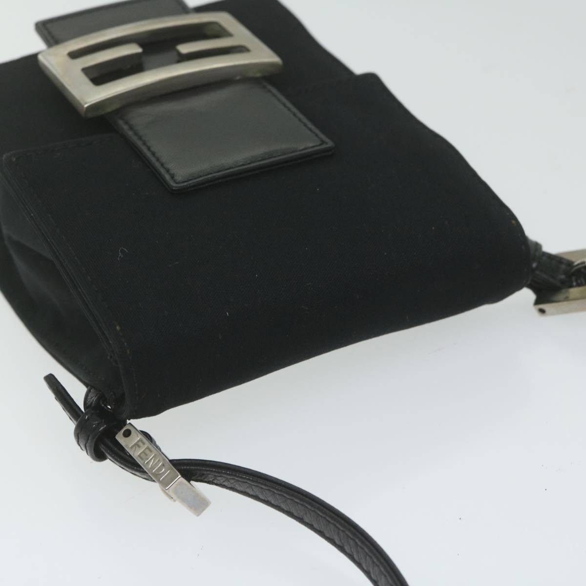 FENDI Mamma Shoulder Bag Nylon Black62178