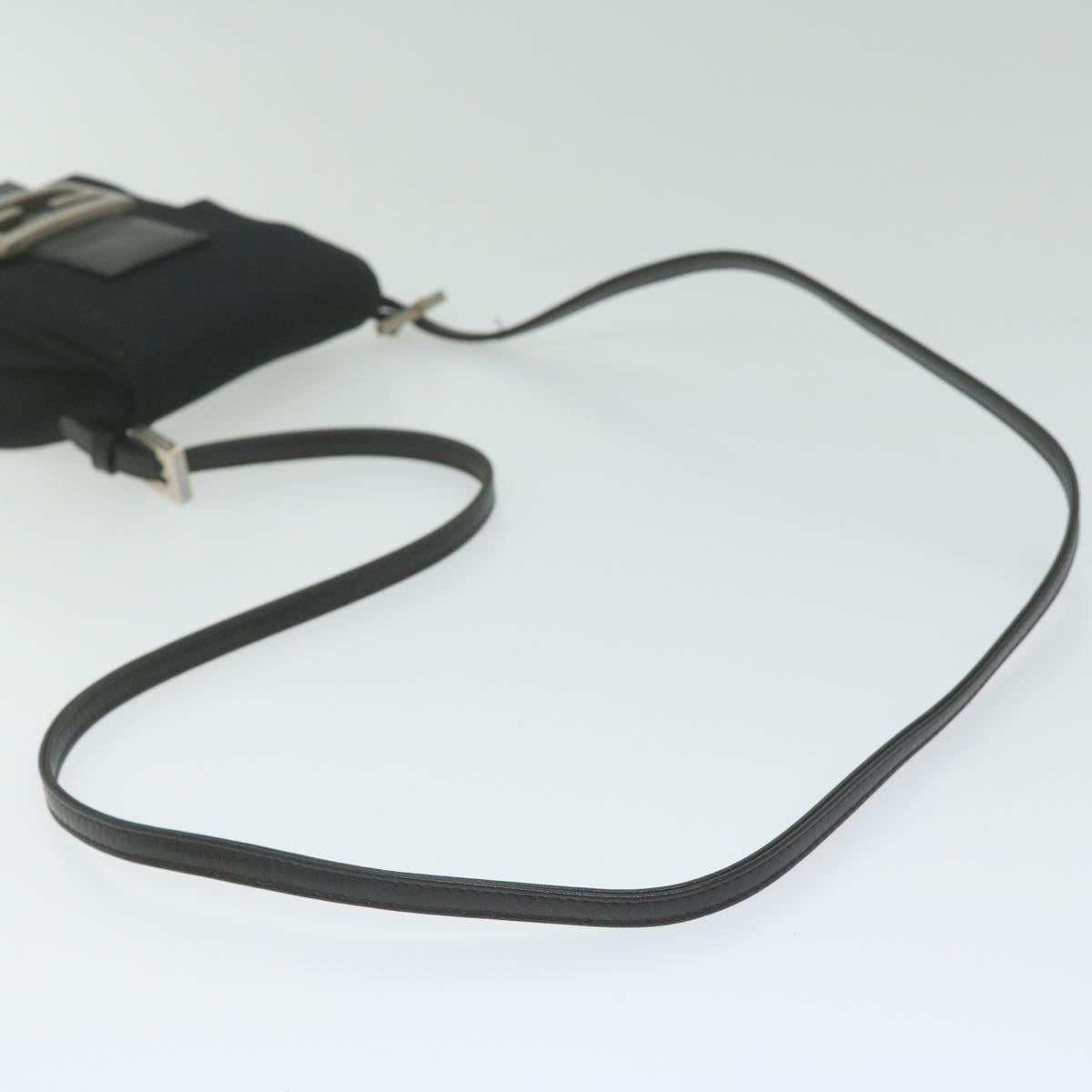 FENDI Mamma Shoulder Bag Nylon Black62178