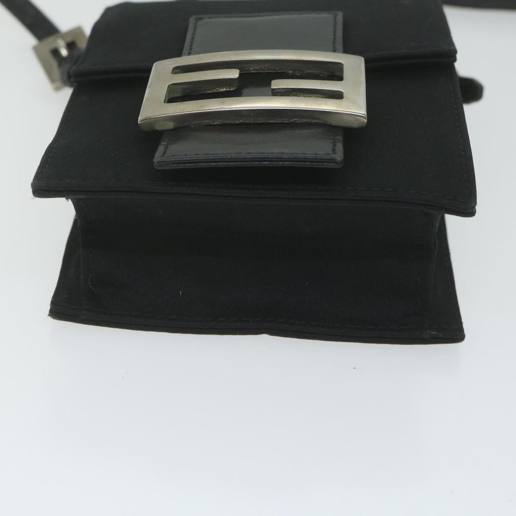 FENDI Mamma Shoulder Bag Nylon Black62178