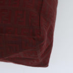 FENDI Zucchino Canvas Hand Bag Red62237