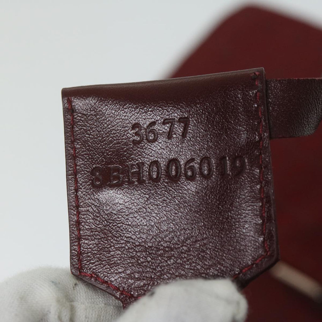 FENDI Zucchino Canvas Hand Bag Red62237