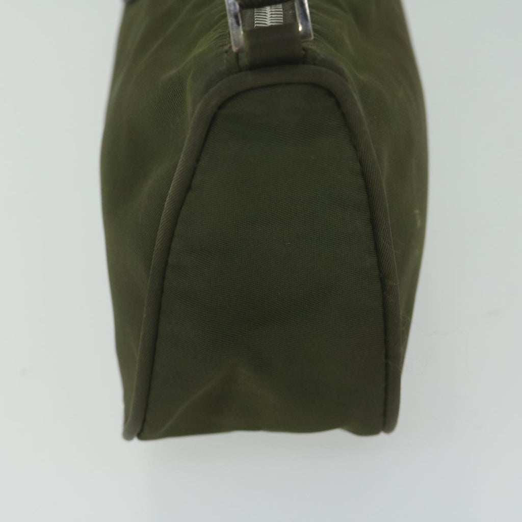 PRADA Accessory Pouch Nylon Khaki  62267