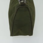 PRADA Accessory Pouch Nylon Khaki  62267