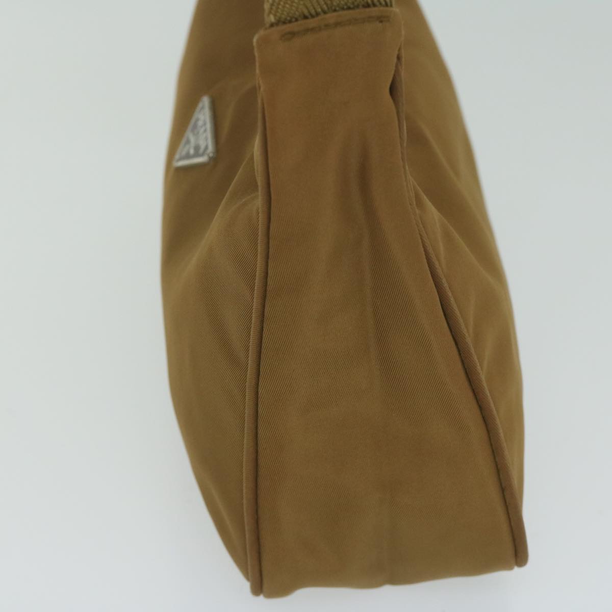 PRADA Hand Bag Nylon Brown  62273