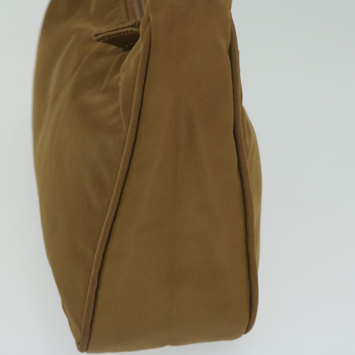 PRADA Hand Bag Nylon Brown  62273