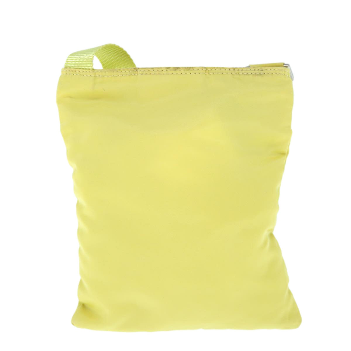 PRADA Shoulder Bag Nylon Yellow  62287