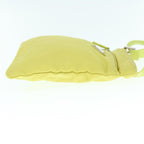 PRADA Shoulder Bag Nylon Yellow  62287