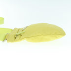 PRADA Shoulder Bag Nylon Yellow  62287