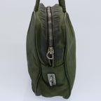 PRADA Hand Bag Nylon Khaki  62293