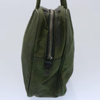 PRADA Hand Bag Nylon Khaki  62293