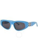Balenciaga Eyewear Cat Eye Sunglasses Blue