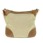 PRADA Shoulder Bag Nylon Beige  62328