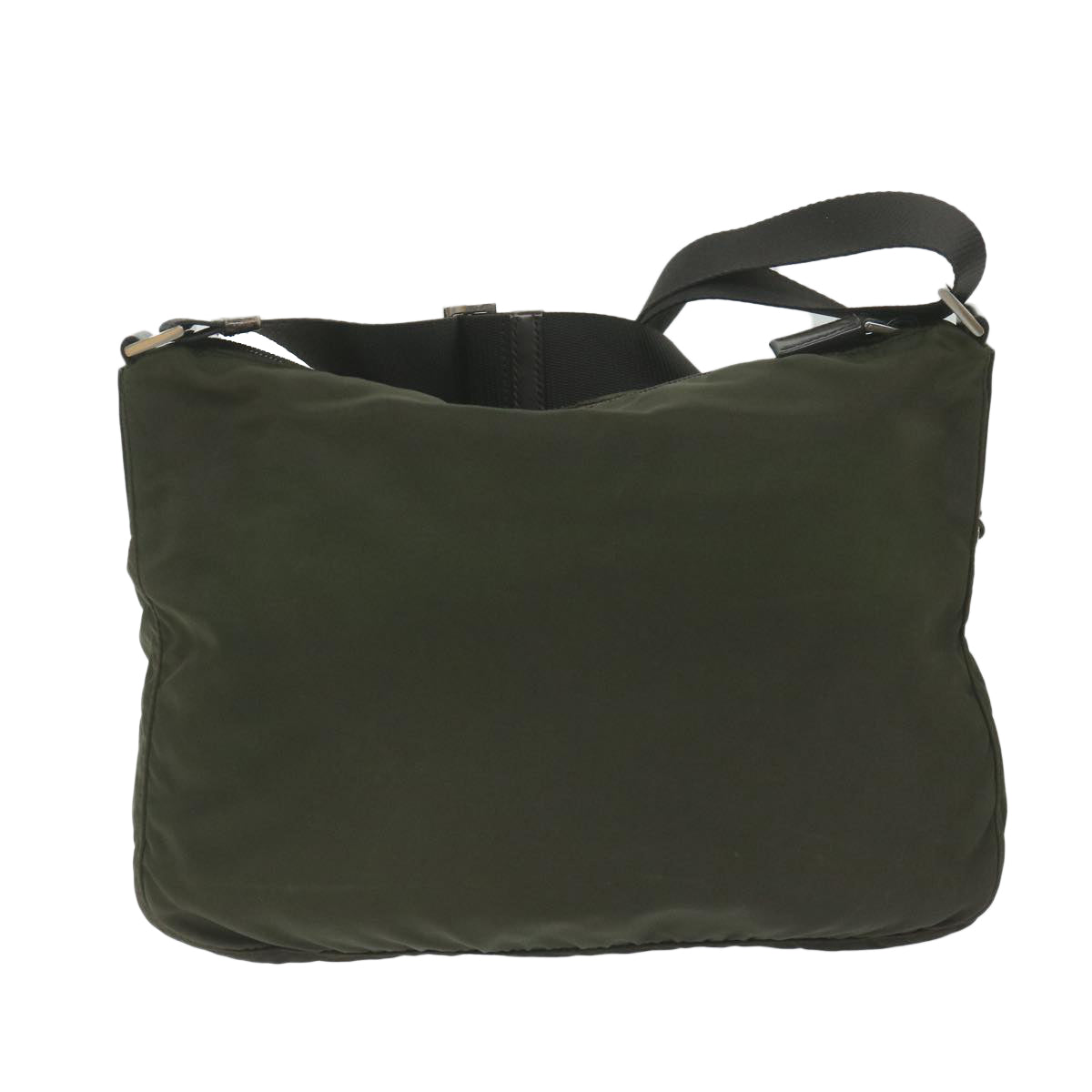 PRADA Shoulder Bag Nylon Khaki  62330