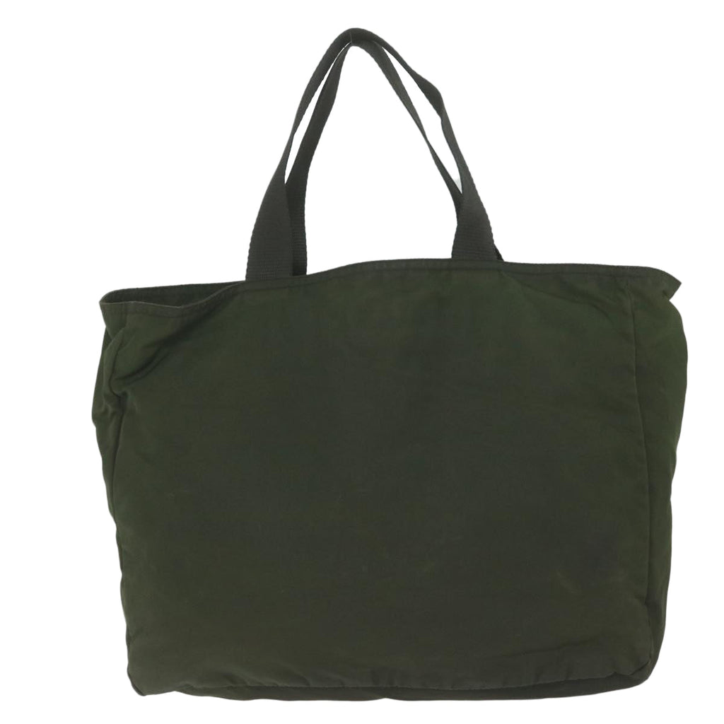 PRADA Tote Bag Nylon Khaki  62356