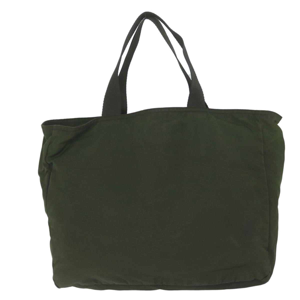 PRADA Tote Bag Nylon Khaki  62356