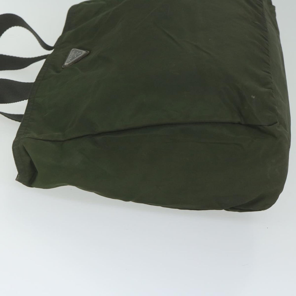PRADA Tote Bag Nylon Khaki  62356