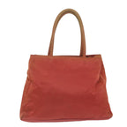 PRADA Hand Bag Nylon Red  62359