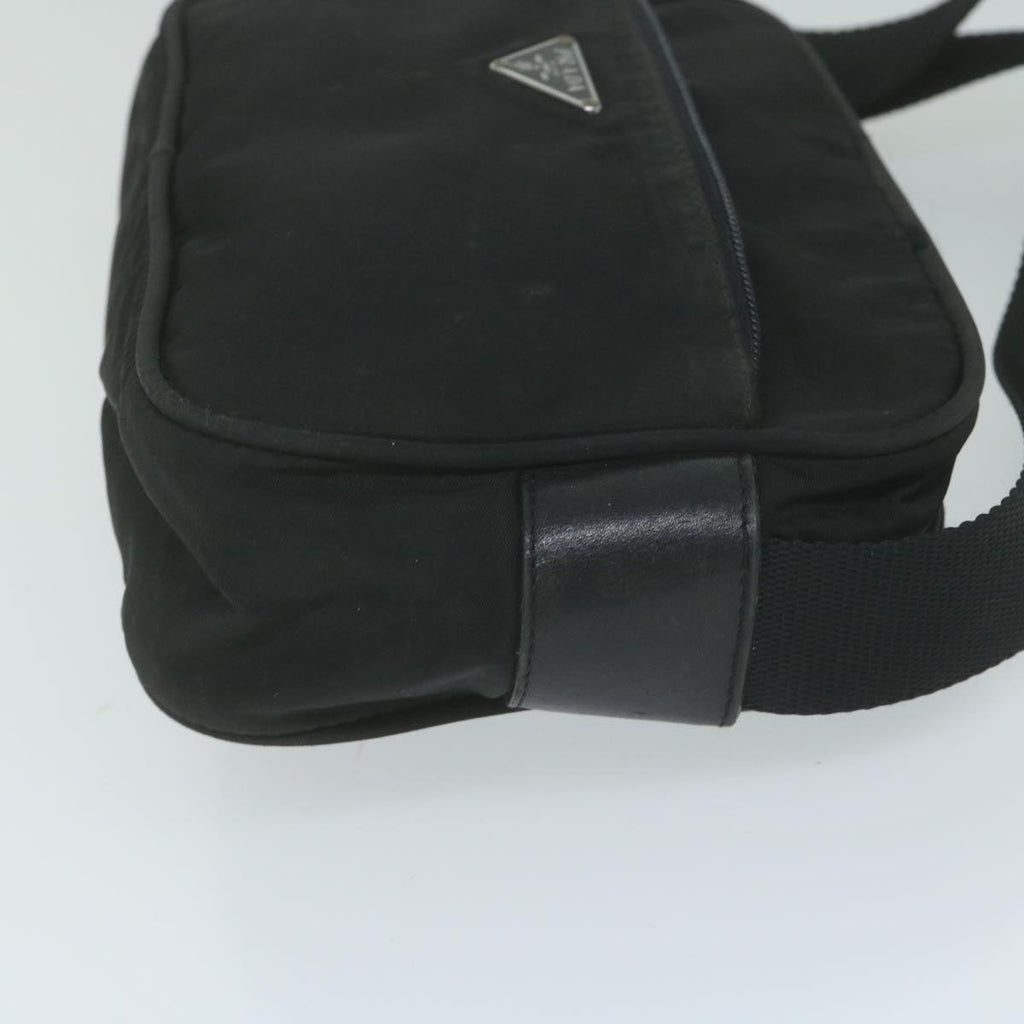 PRADA Shoulder Bag Nylon Black  62392