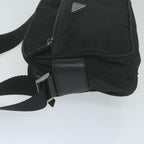 PRADA Shoulder Bag Nylon Black  62392
