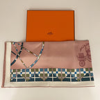 Hermes silk scarf