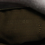 FENDI Zucca Canvas Vanity pouch Hand Bag Nylon Brown Black62446