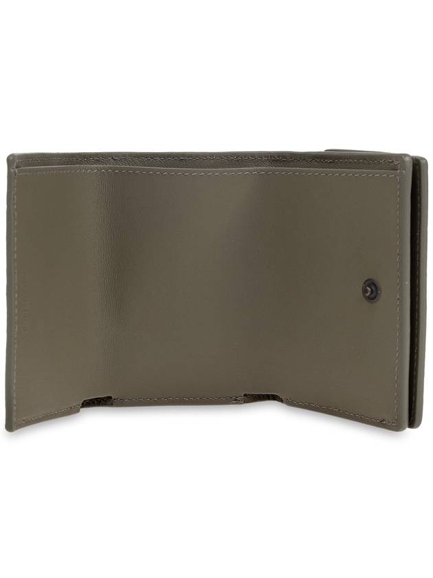 Balenciaga Balenciaga Leather Wallet, Women's, Green