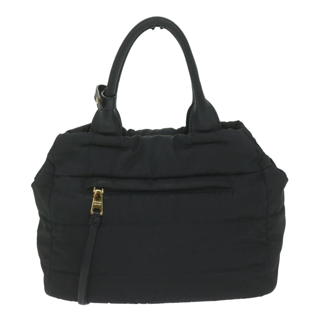 PRADA Hand Bag Nylon 2way Black  62501