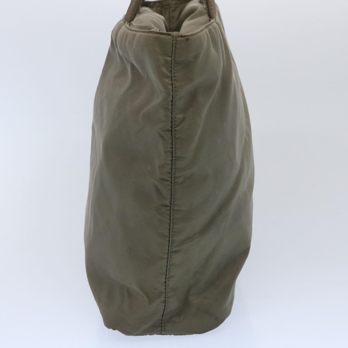 PRADA Tote Bag Nylon Khaki  62502