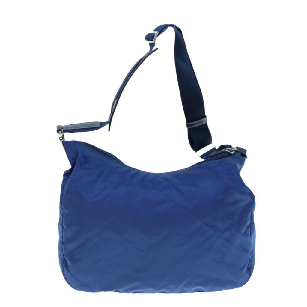 PRADA Shoulder Bag Nylon Navy  62504