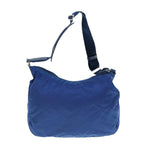 PRADA Shoulder Bag Nylon Navy  62504
