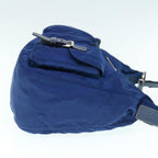 PRADA Shoulder Bag Nylon Navy  62504