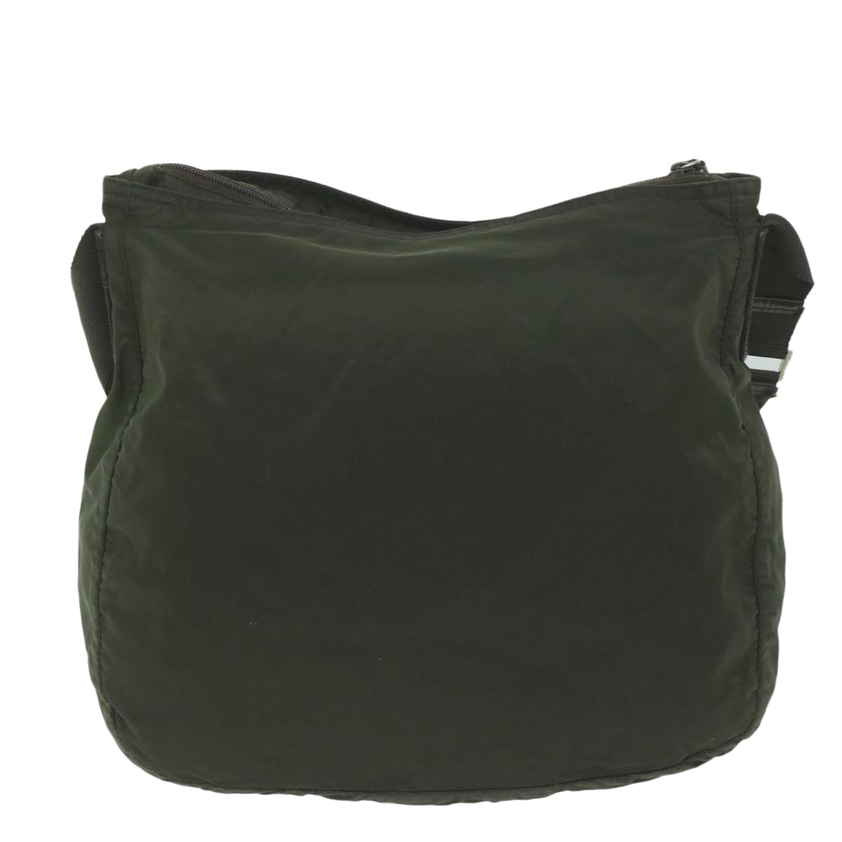 PRADA Shoulder Bag Nylon Khaki  62505