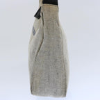 PRADA Sports Hand Bag Canvas Black White  62564