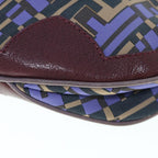 FENDI Zucca Canvas Hand Bag 2way Purple Pink62577