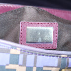 FENDI Zucca Canvas Hand Bag 2way Purple Pink62577