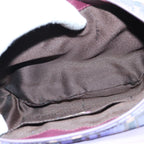 FENDI Zucca Canvas Hand Bag 2way Purple Pink62577