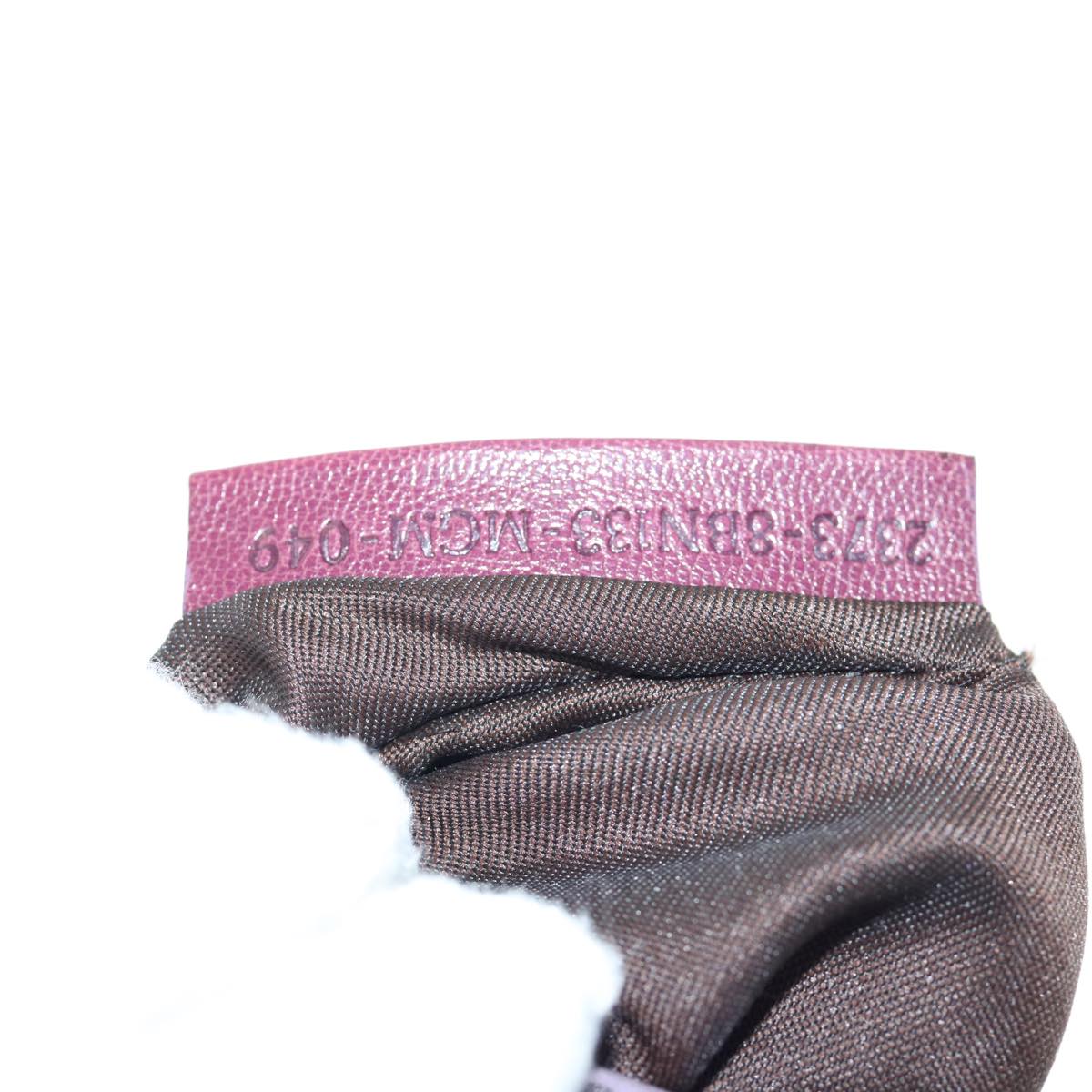 FENDI Zucca Canvas Hand Bag 2way Purple Pink62577