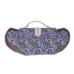 FENDI Zucca Canvas Hand Bag 2way Purple Pink62577