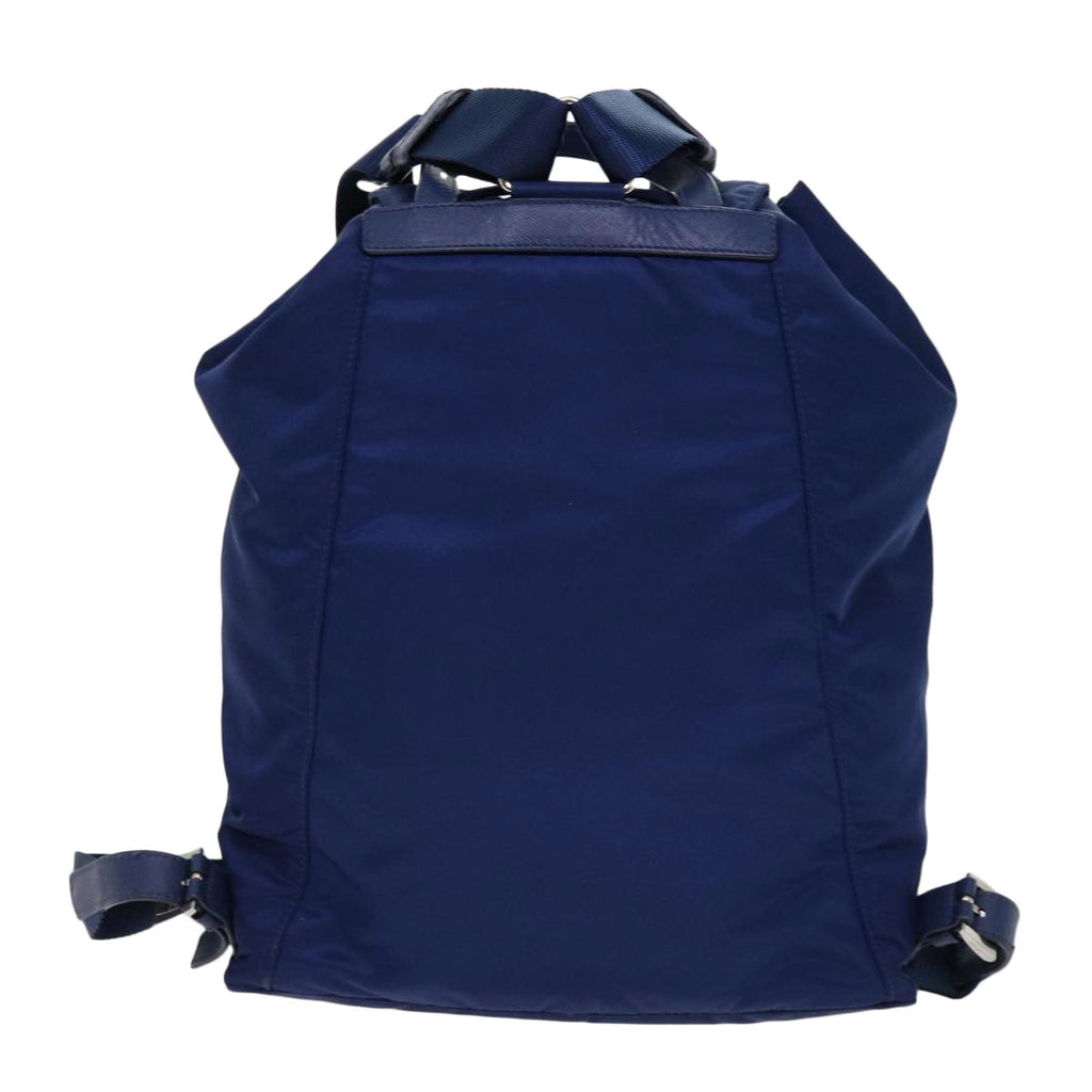 PRADA Backpack Nylon Blue  62616